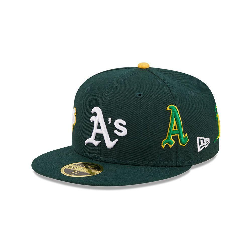 Jockey Oakland Athletics MLB 59Fifty Semicurva Dark Green - 60285056-0