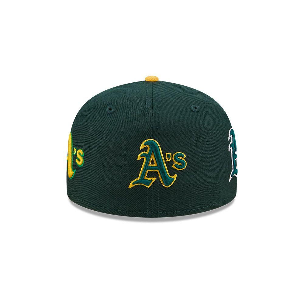 Jockey Oakland Athletics MLB 59Fifty Semicurva Dark Green - 60285056-3