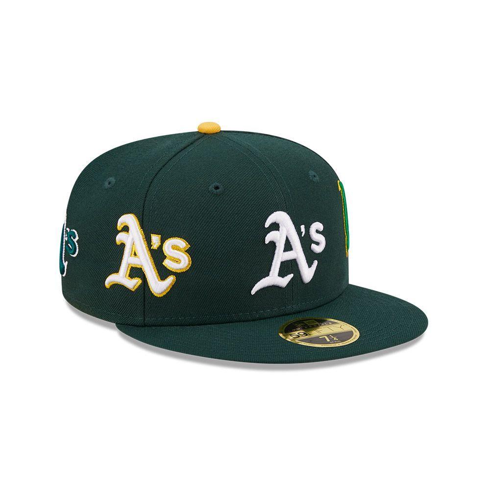 Jockey Oakland Athletics MLB 59Fifty Semicurva Dark Green - 60285056-1