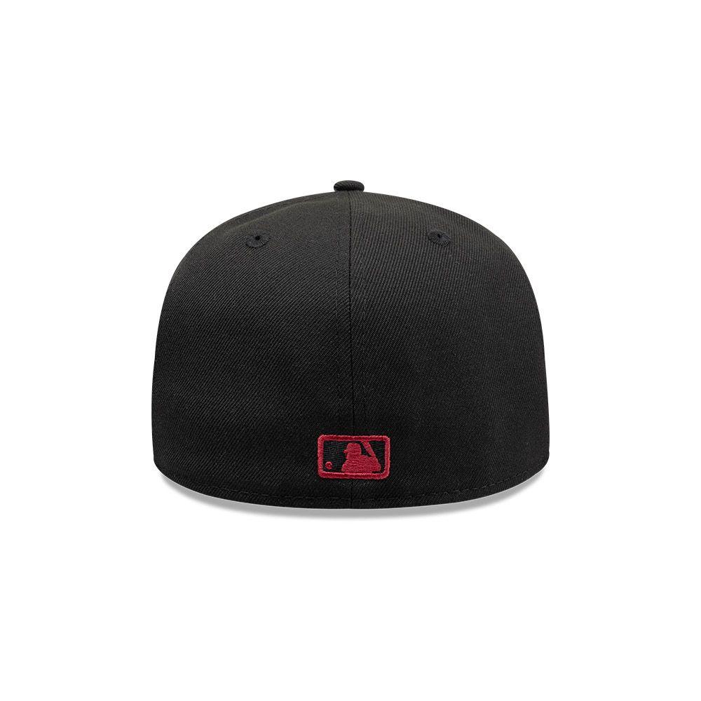 Gorra 59Fifty MLB Los Angeles Dodgers Gothic Flowers Negro-71002460-718-4