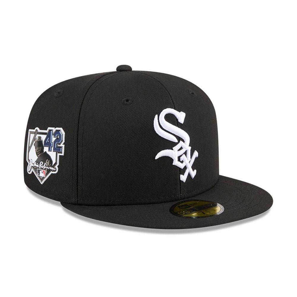 Gorra 59Fifty MLB Chi White Sox Jacky Robinson Day Negro-0