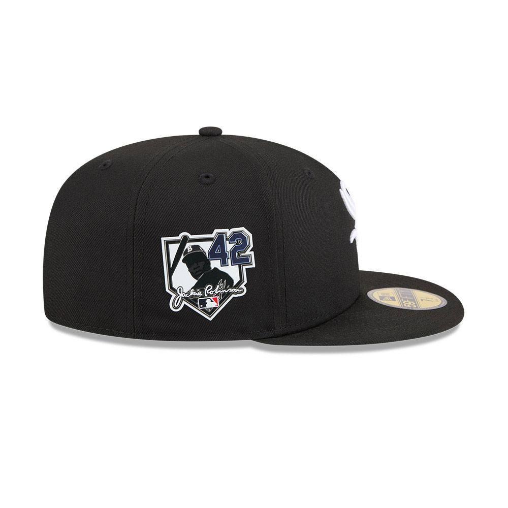 Gorra 59Fifty MLB Chi White Sox Jacky Robinson Day Negro-4