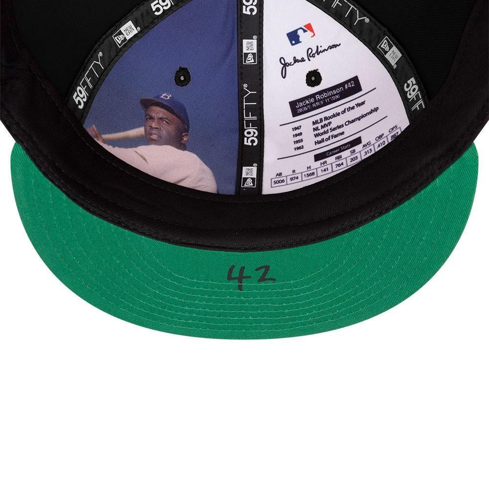 Gorra 59Fifty MLB Chi White Sox Jacky Robinson Day Negro-7