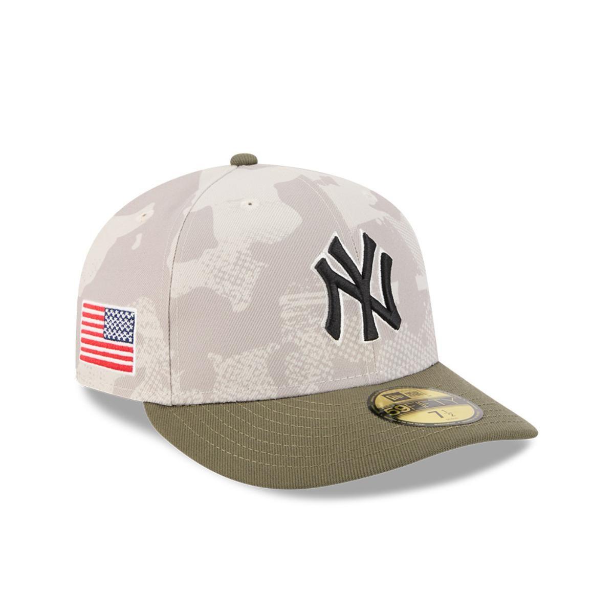 Gorra 59Fifty New York Yankees MLB  Armed Forces Day Beige - 60662807-0