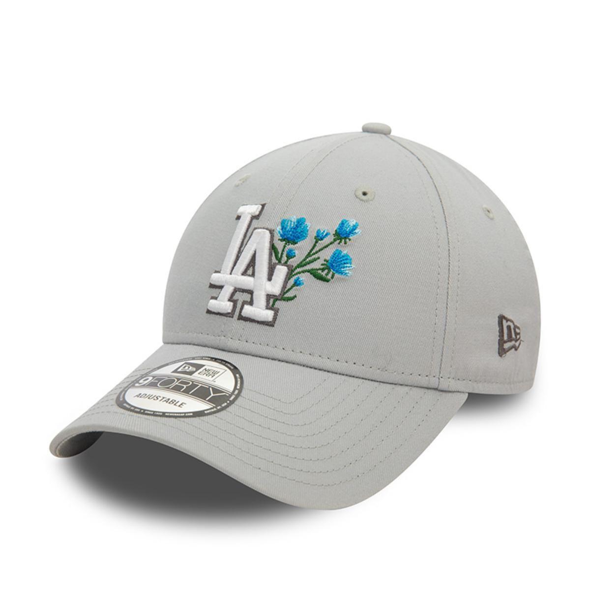 Gorra 9Forty Los Angeles Dodgers MLB Flower Icon Grey - 60565526-1