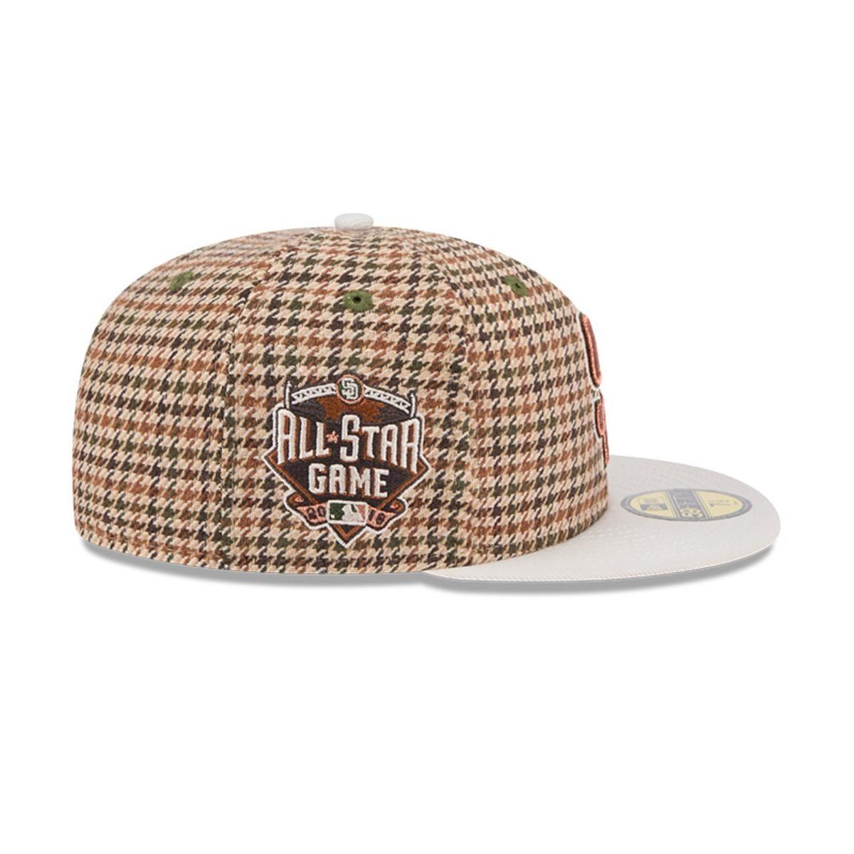 Gorra 59Fifty San Diego Padres MLB Houndstooh Open Brown - 60573411-3