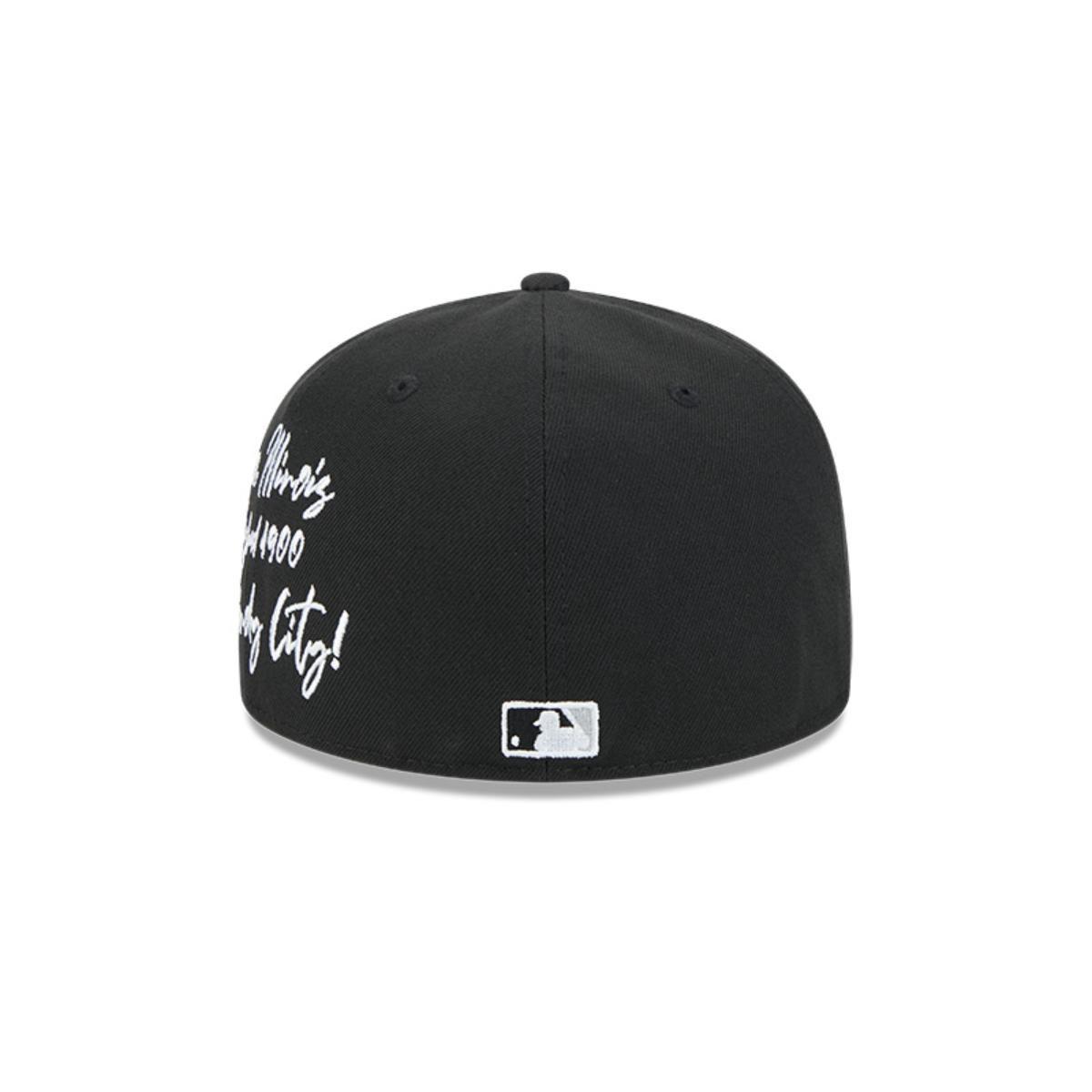 Gorra 59Fifty Chicago White Sox MLB Team Verbiage Black - 60573621-5