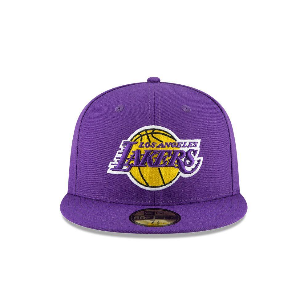 Jockey Los Angeles Lakers NBA 59Fifty Purple - 70343349-2