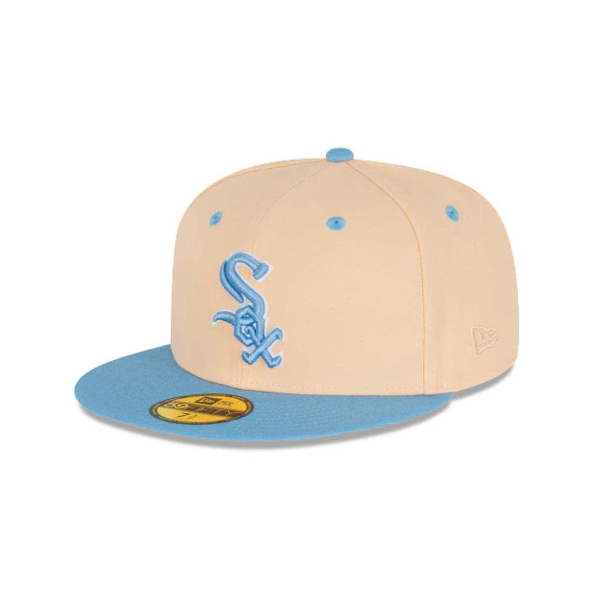 Gorra 59fifty MLB Chicago White Sox Ice Latte Orange New Era - 60416038-0