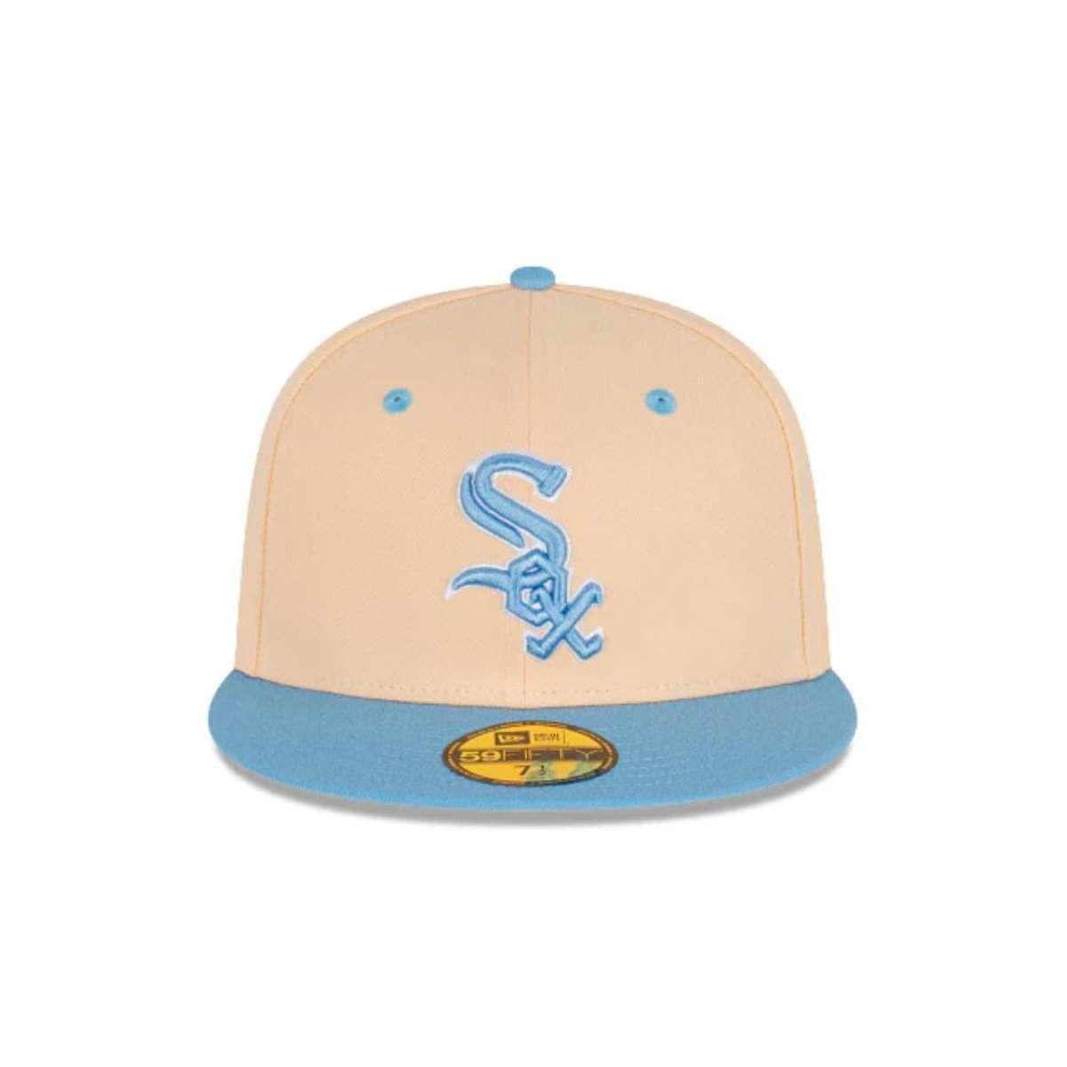 Gorra 59fifty MLB Chicago White Sox Ice Latte Orange New Era - 60416038-2