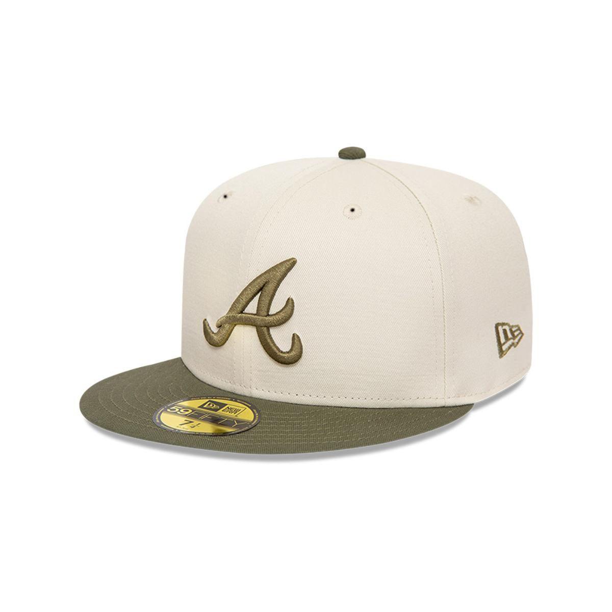 Gorra 59Fifty Atlanta Braves Pastel Pack Beige - 60435027-1