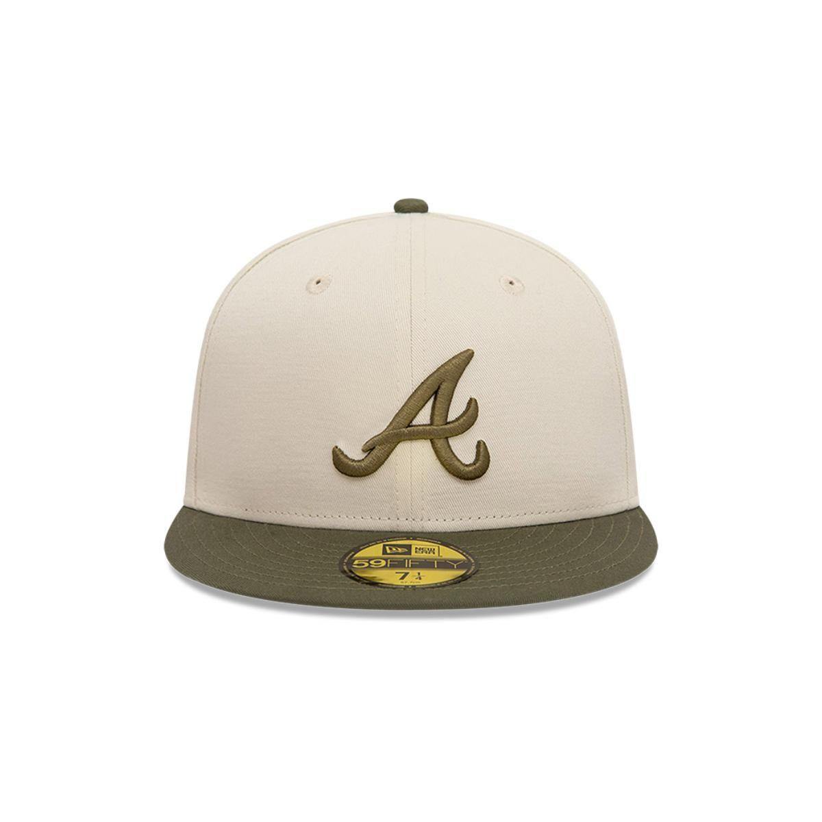 Gorra 59Fifty Atlanta Braves Pastel Pack Beige - 60435027-3
