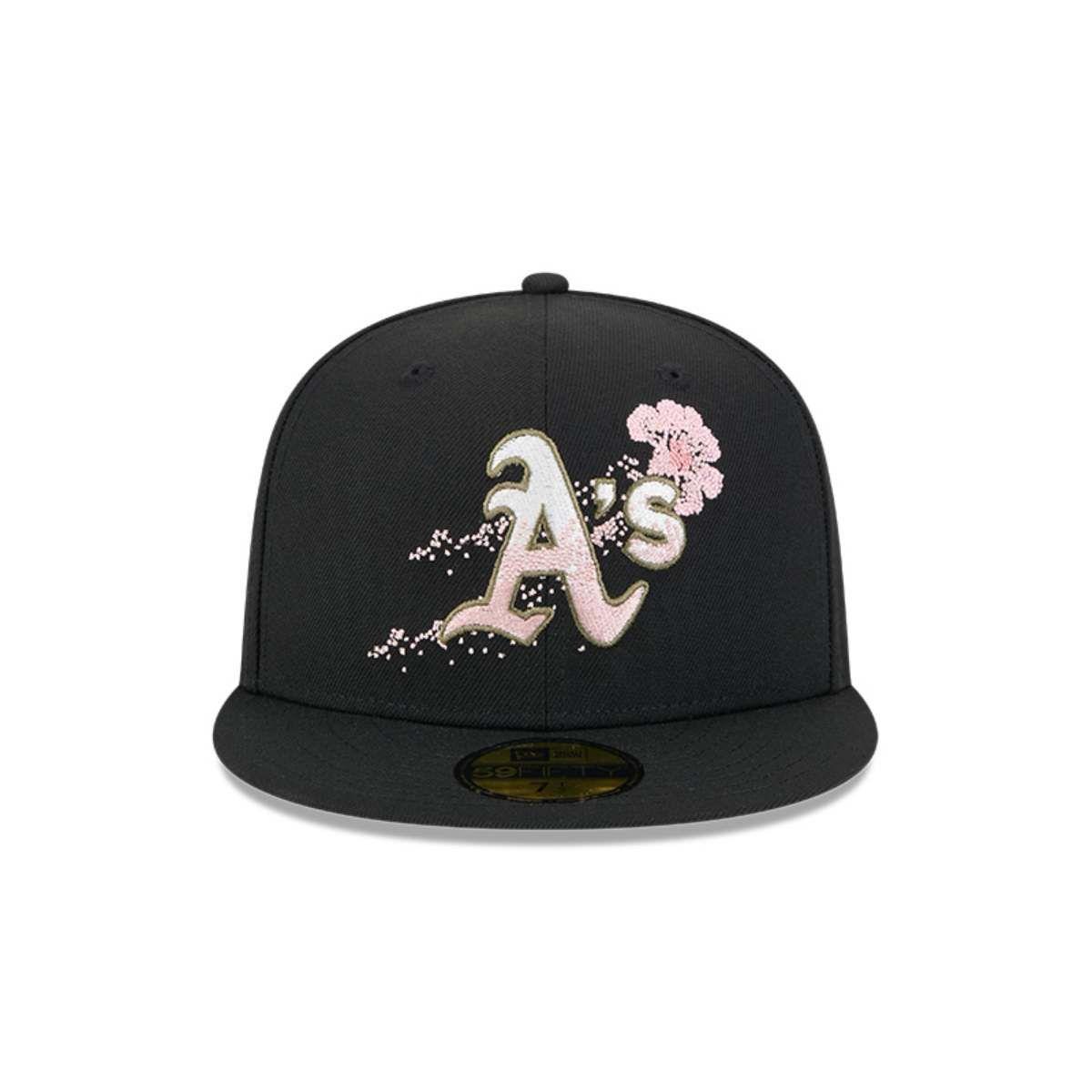 Gorro 59fifty Oakland Athletics Dotted Floral Black New Era - 60505271-2