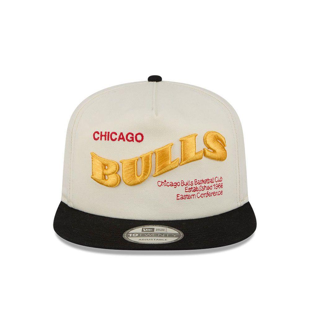 Gorra 19Twenty NBA Chicago Bulls Conference Script Blanco - 60871400-2