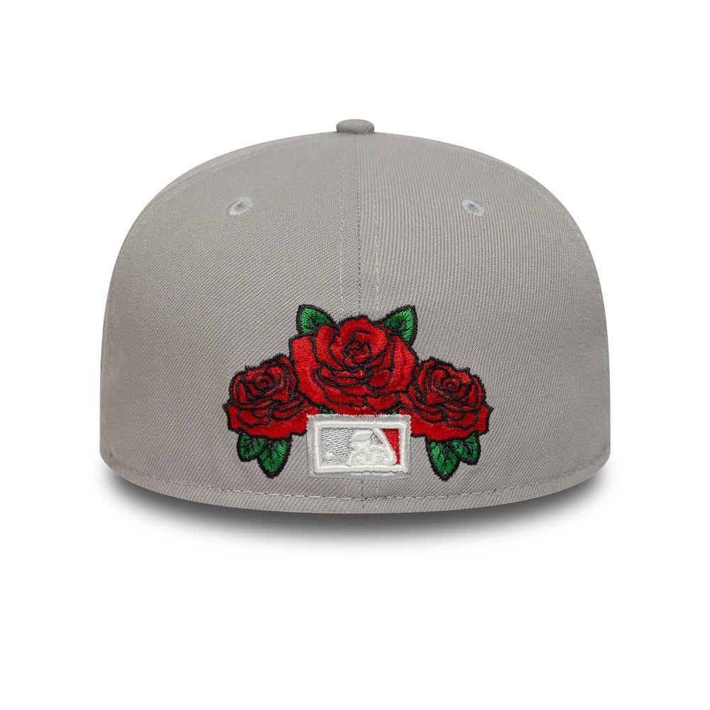 Gorra New Era 59Fifty Los Angeles Dodgers Coops Floral Gris - 60772628-6