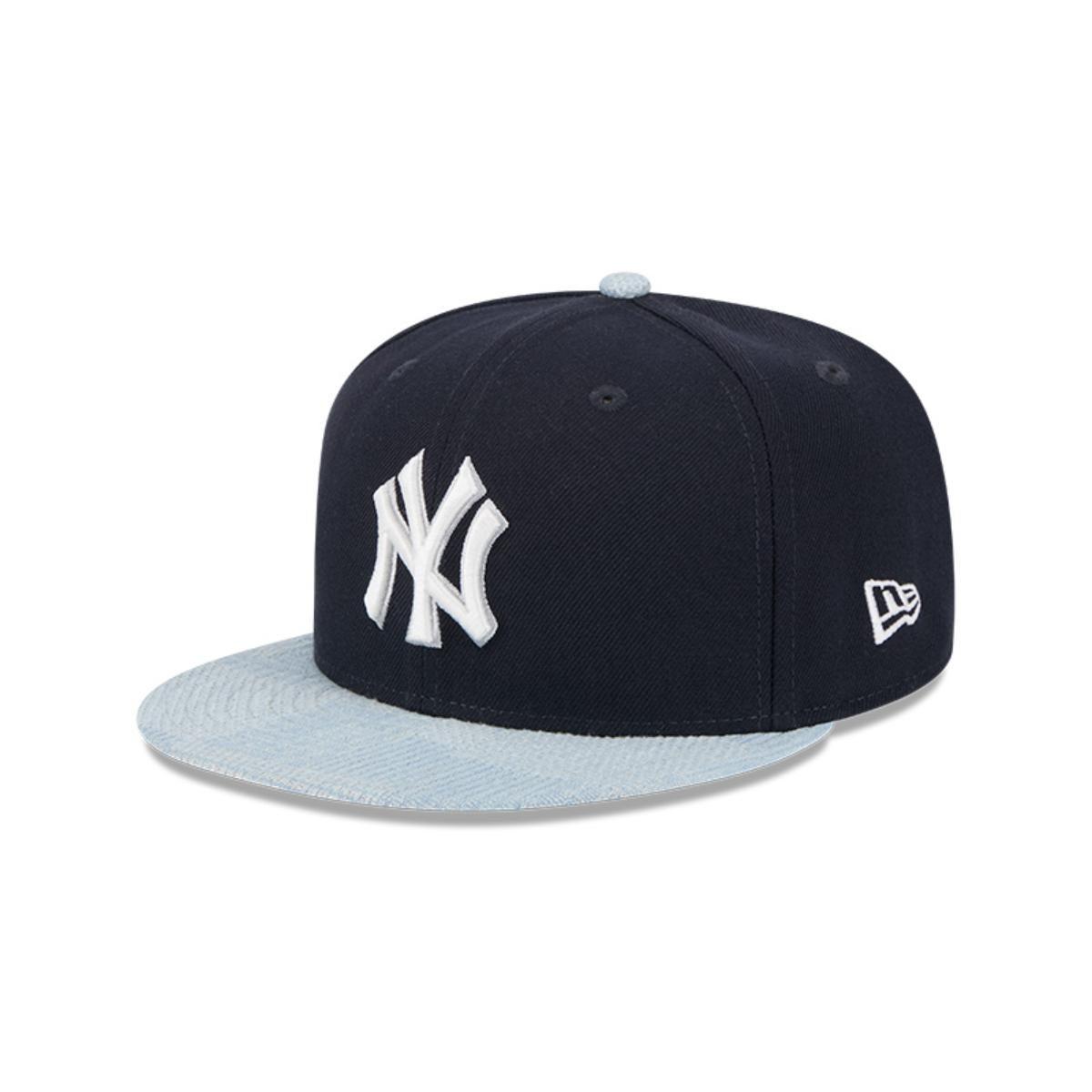 Gorra 59Fifty New York Yankees MLB Patch Denim Navy - 60579305-0