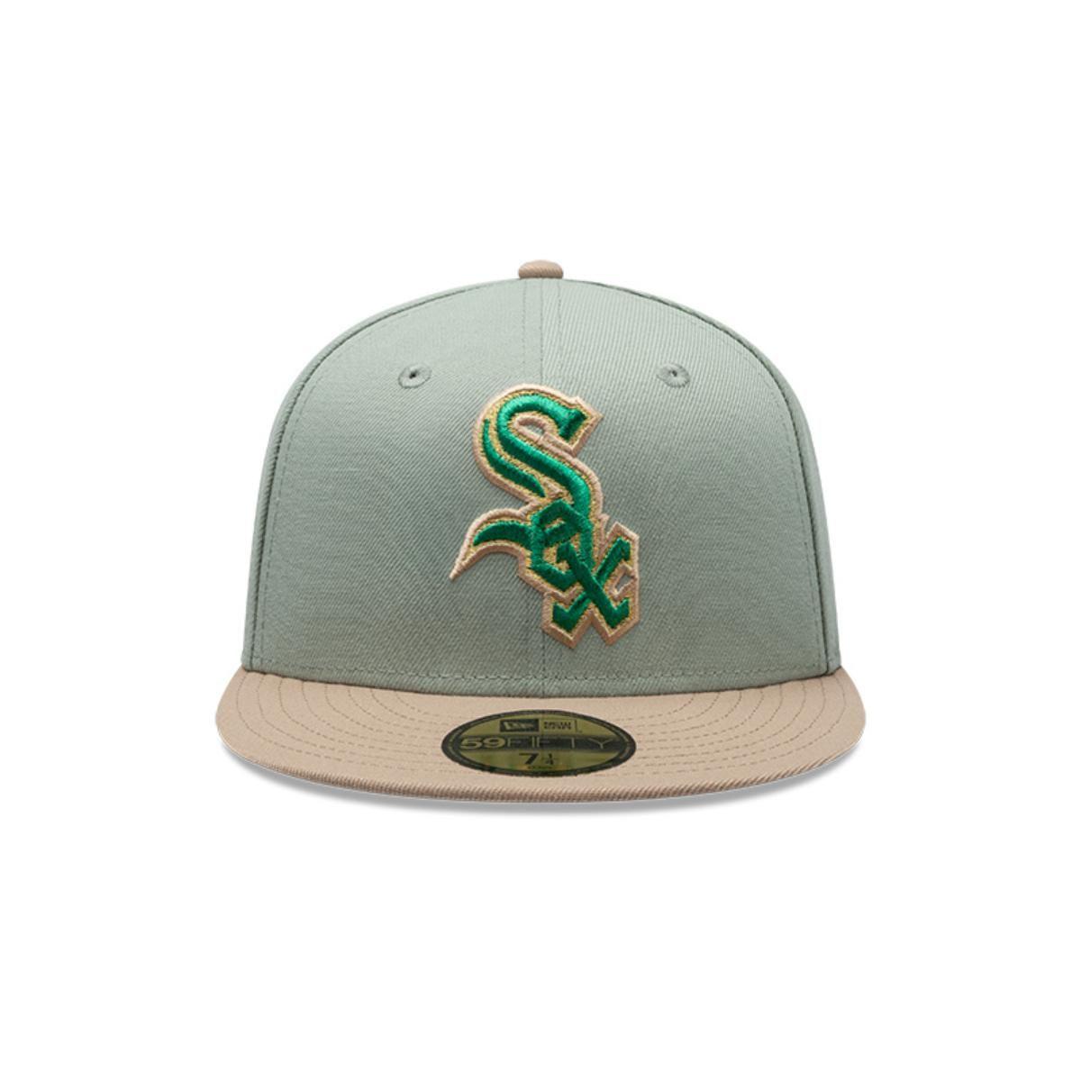 Gorra 59Fifty Chicago White Sox MLB Green Camel - 70872551-2