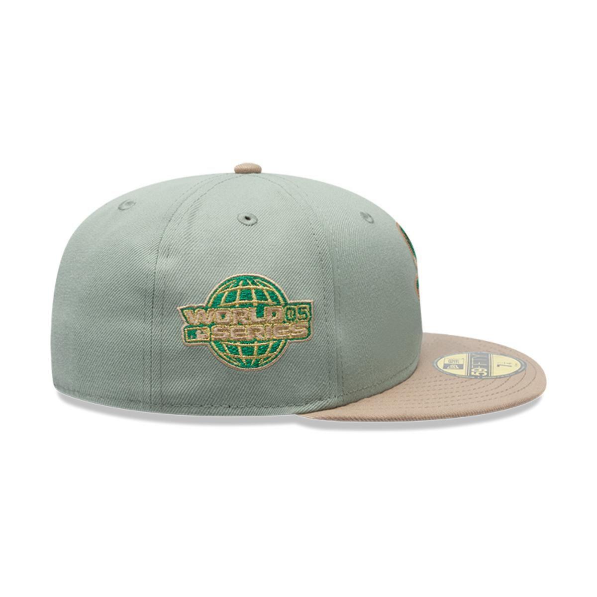 Gorra 59Fifty Chicago White Sox MLB Green Camel - 70872551-3