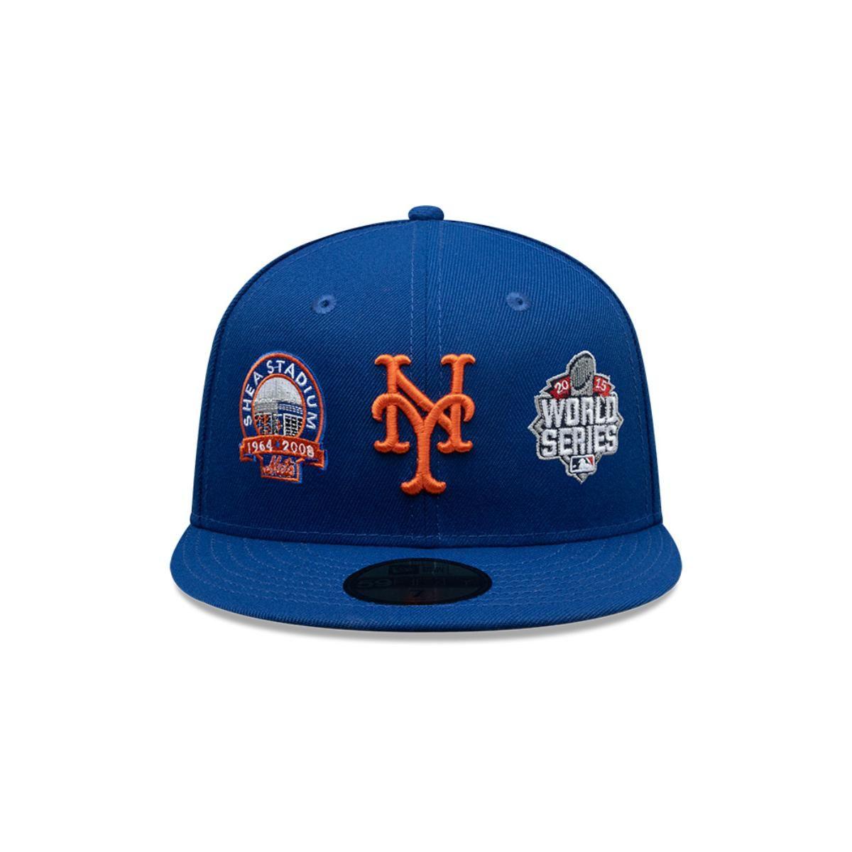 Gorra 59Fifty New York Mets MLB Many Patch Black - 14391635-2