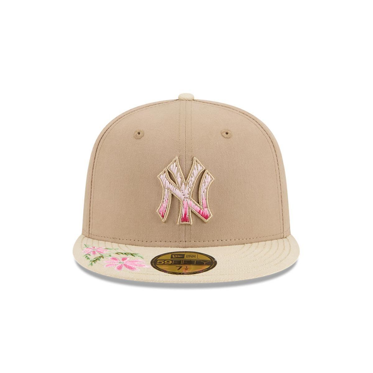 Gorra 59Fifty New York Yankees MLB Hand Stitched Beige - 60668445-2