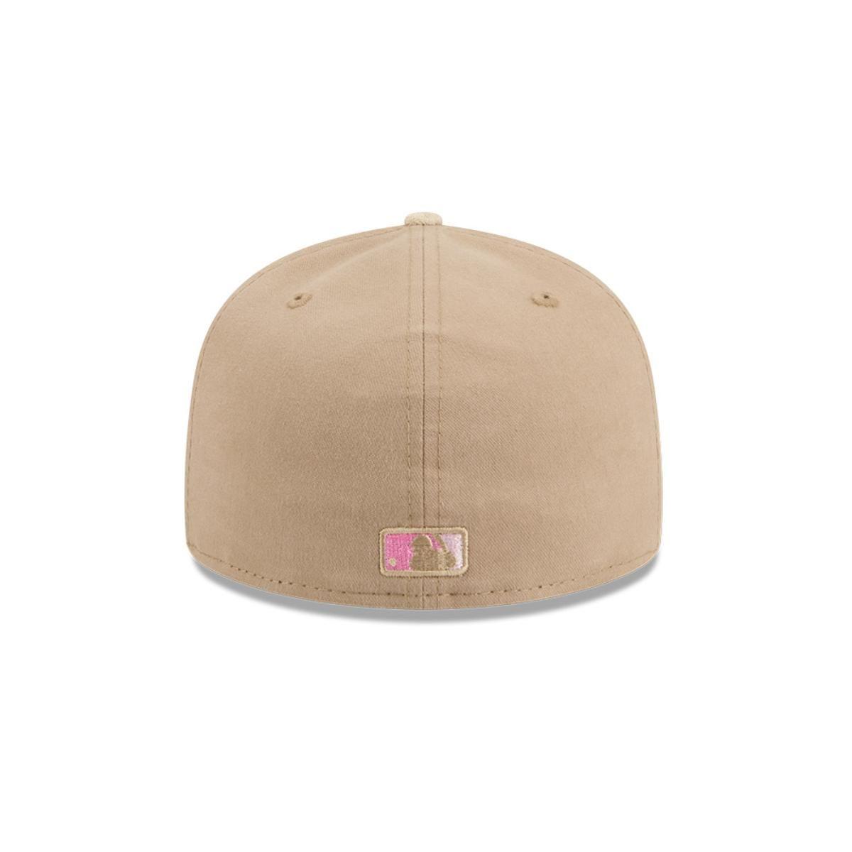 Gorra 59Fifty New York Yankees MLB Hand Stitched Beige - 60668445-5