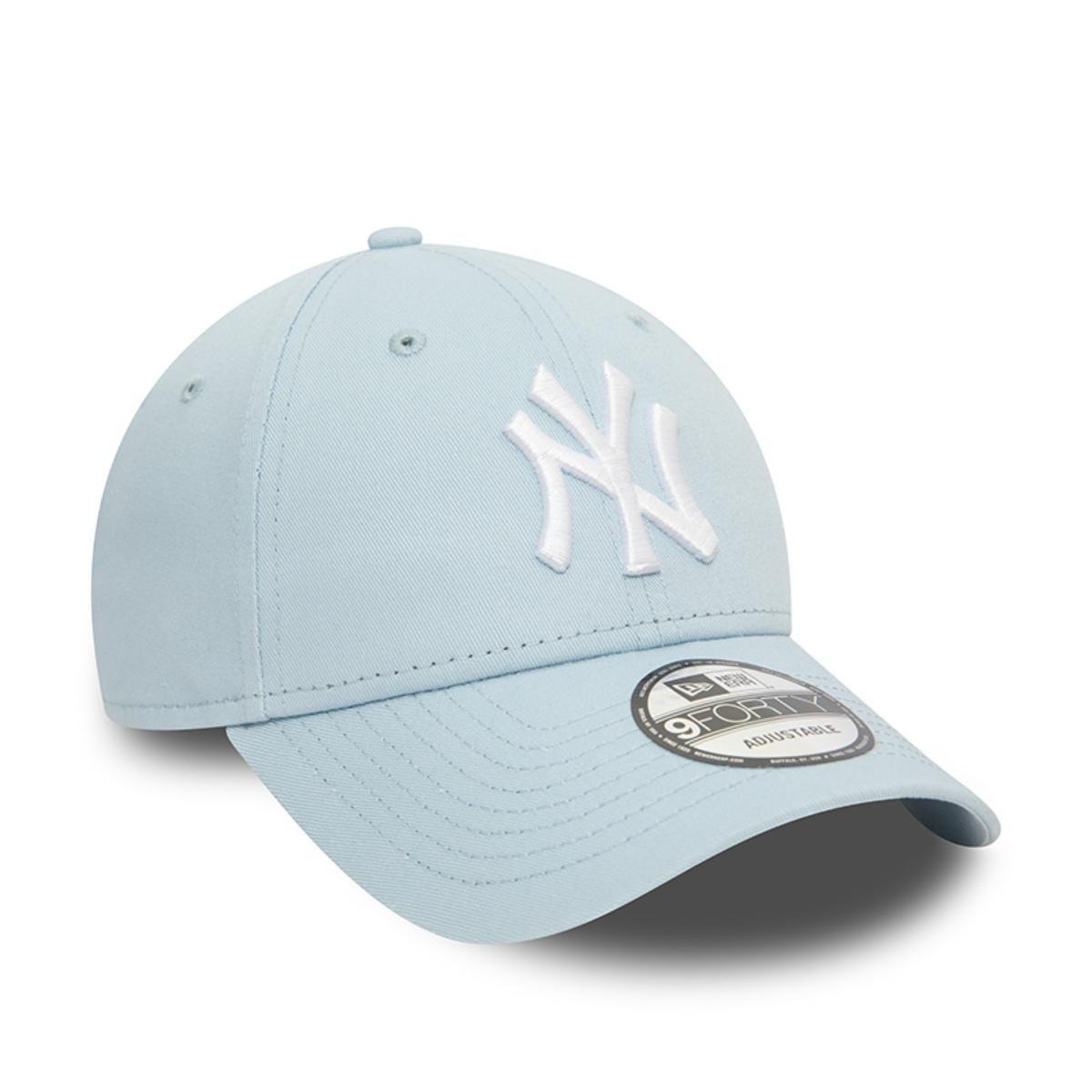 Gorra 9Forty New York Yankees MLB League Essential Pastel Blue - 60565092-1