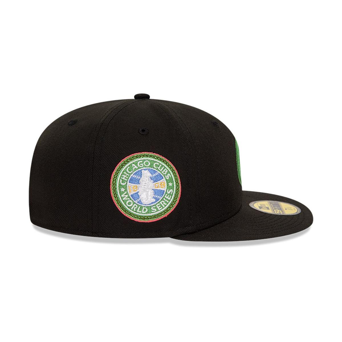 Gorra 59Fifty Chicago Cubs Neon Z Pack Black - 60435100-3