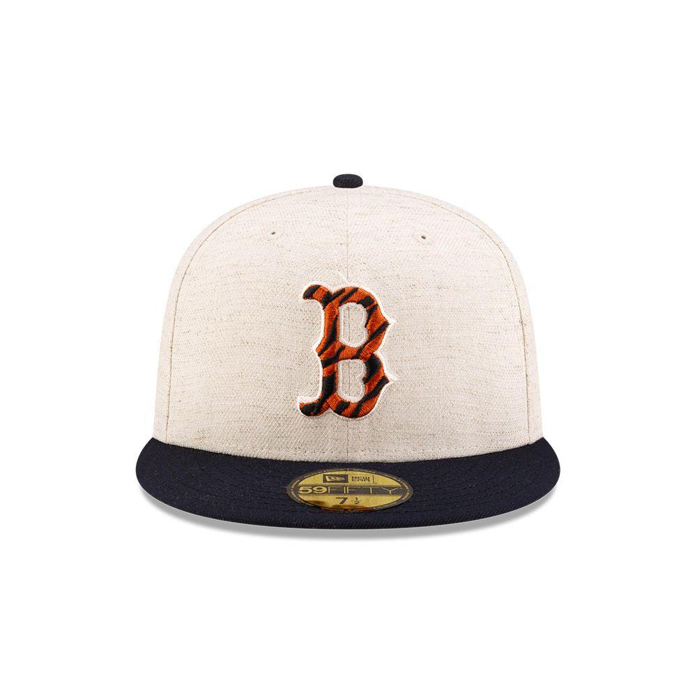 Gorra 59Fifty Boston Red Sox Hemp Natural White - 70880943-2