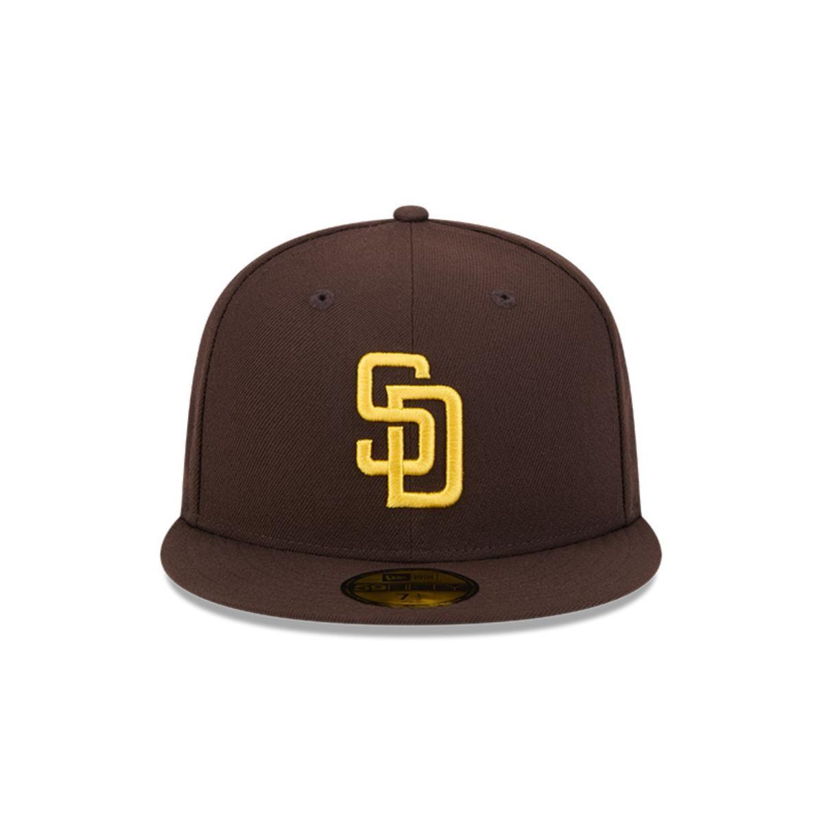 Gorra 59Fifty San Diego Padres MLB Team Verbiage Dark Brown - 60573632-2