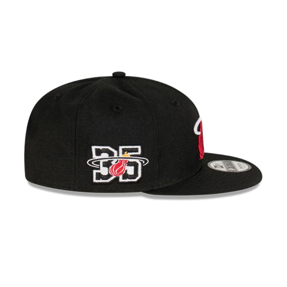 Gorra 59fifty NBA Miami Heat Side Patch Black New Era - 60416032-4