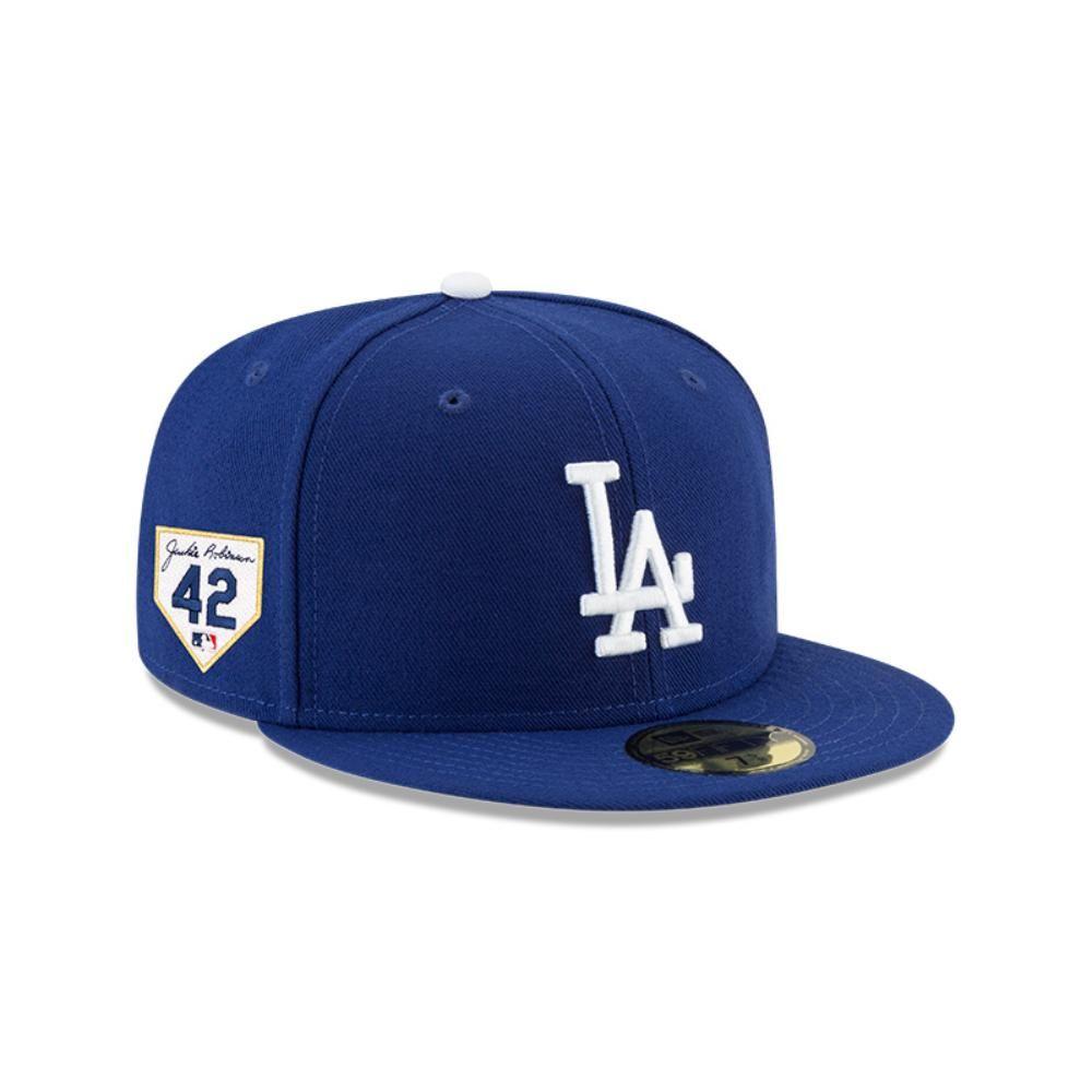 Gorra Los Angeles Dodgers MLB 59Fifty Jackie Robinson Blue - 60350398-0
