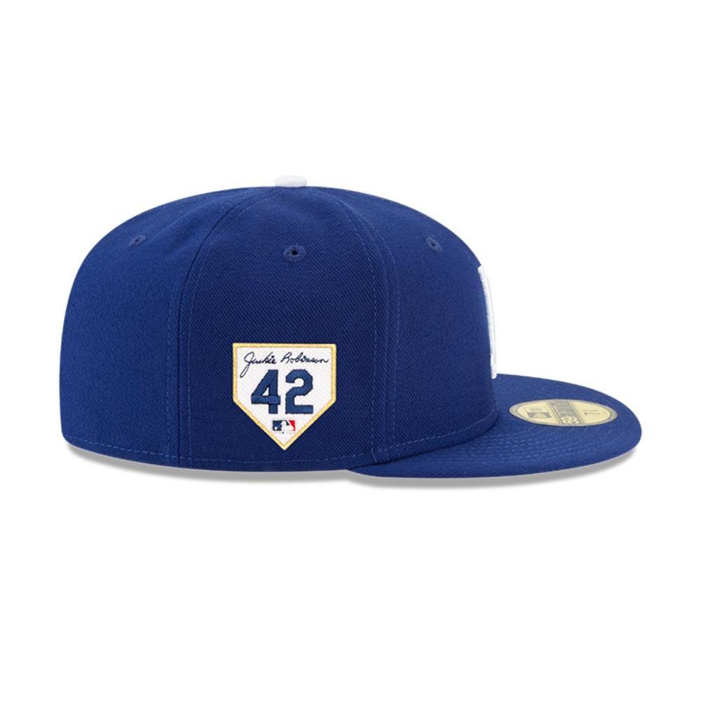 Gorra Los Angeles Dodgers MLB 59Fifty Jackie Robinson Blue - 60350398-3