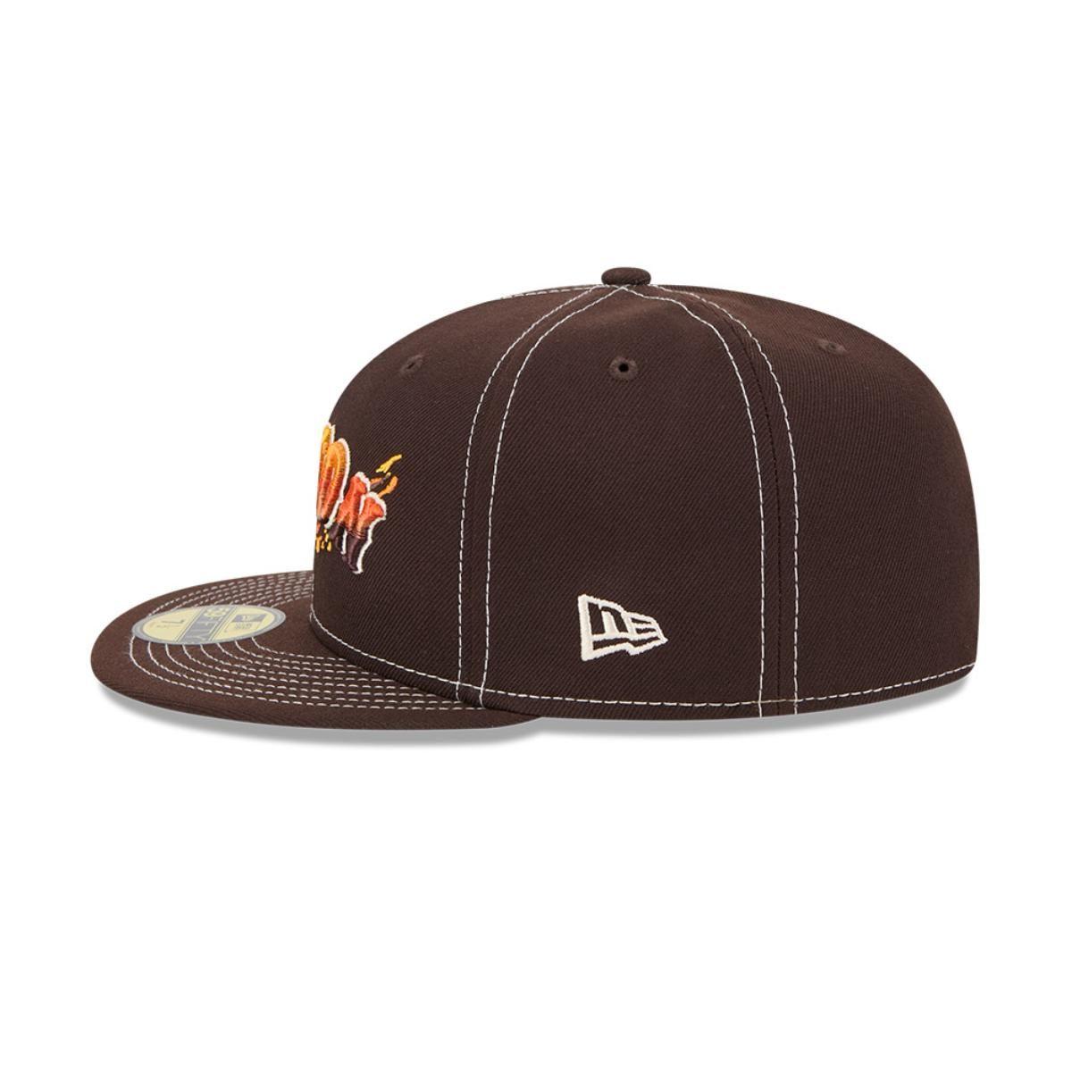 Gorra 59Fifty  MLB Boston Red Sox Fall Foliage Dark Brown - 60598179-3