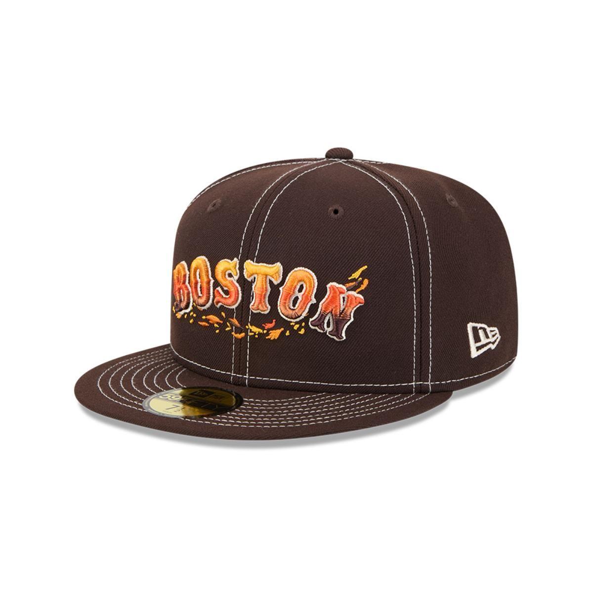Gorra 59Fifty MLB Boston Red Sox Fall Foliage Marrón - 60598179-1