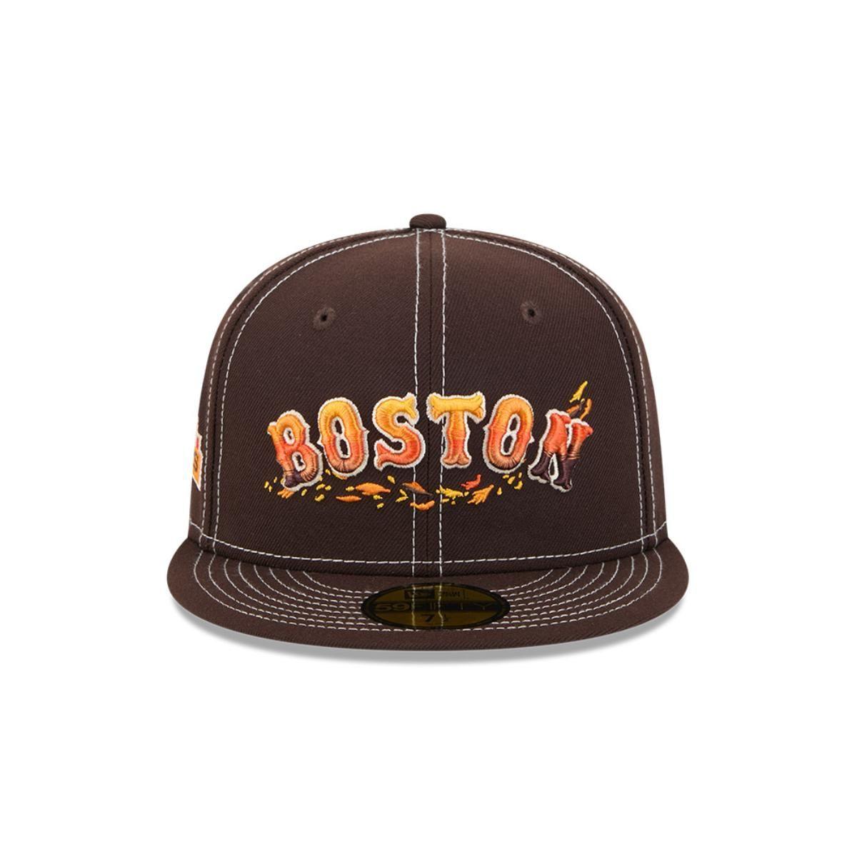 Gorra 59Fifty MLB Boston Red Sox Fall Foliage Marrón - 60598179-2