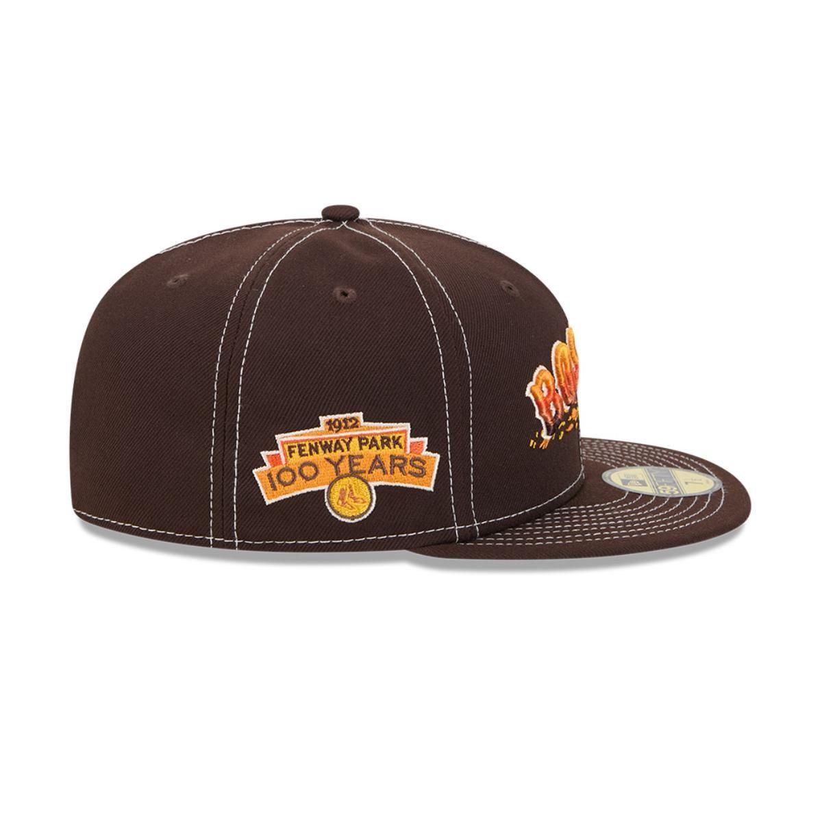 Gorra 59Fifty MLB Boston Red Sox Fall Foliage Marrón - 60598179-4