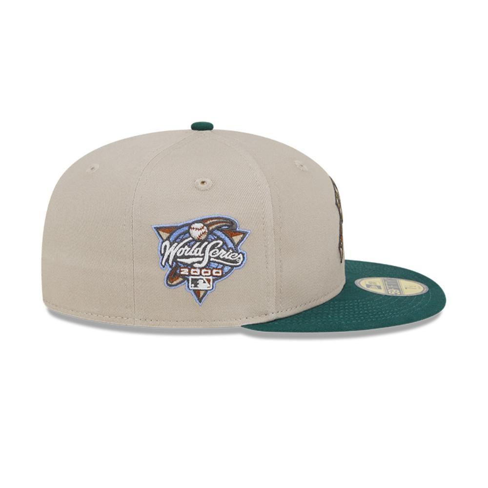 Jockey New York Yankees MLB 59Fifty Tree Bark Fill Gris - 60553964-3