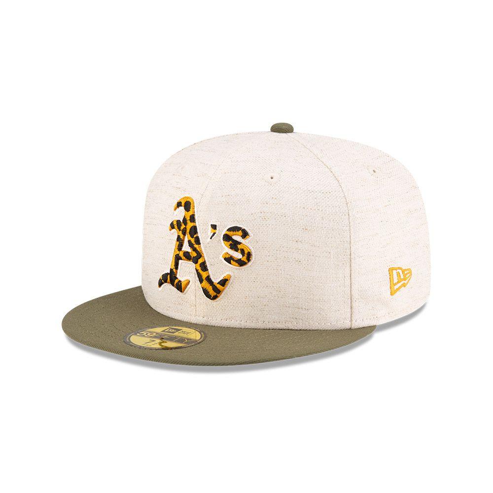 Gorra 59Fifty Oakland Athletics Hemp Natural Beige - 70880961-0