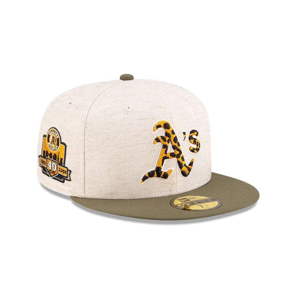 Gorra 59Fifty Oakland Athletics Hemp Natural Beige - 70880961-1