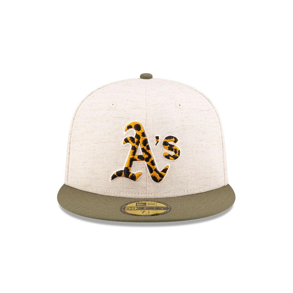 Gorra 59Fifty Oakland Athletics Hemp Natural Beige - 70880961-2