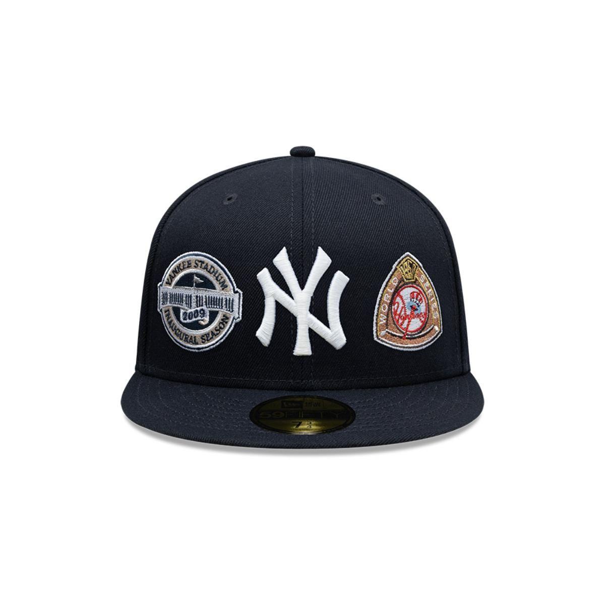 Gorra 59Fifty New York Yankees MLB Many Patch Navy - 14391634-2