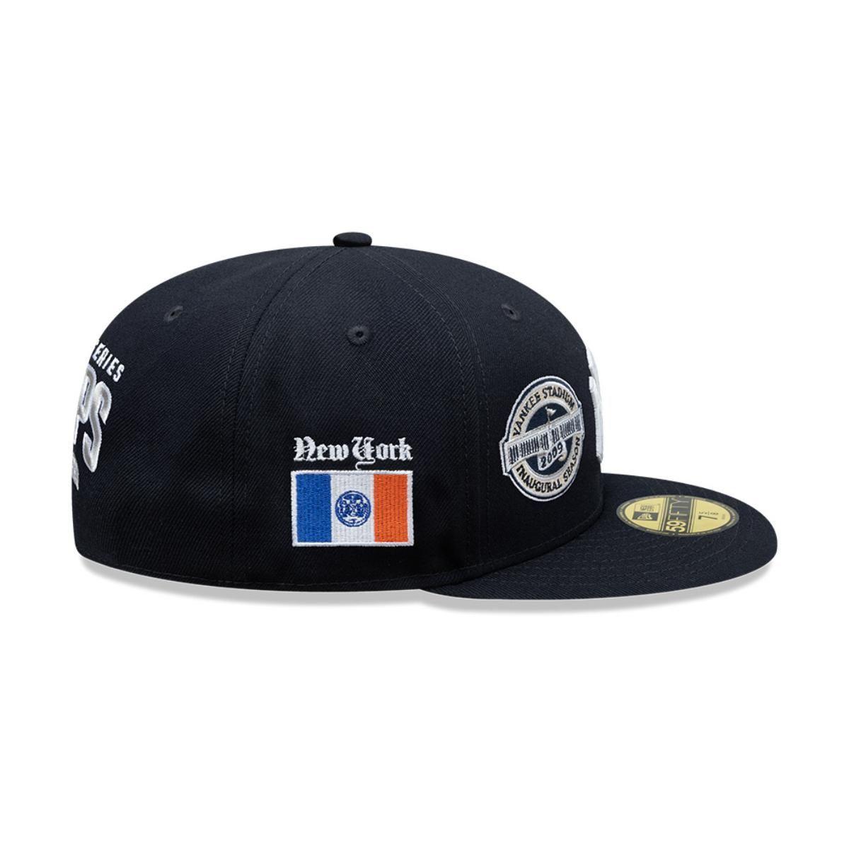 Gorra 59Fifty New York Yankees MLB Many Patch Navy - 14391634-3
