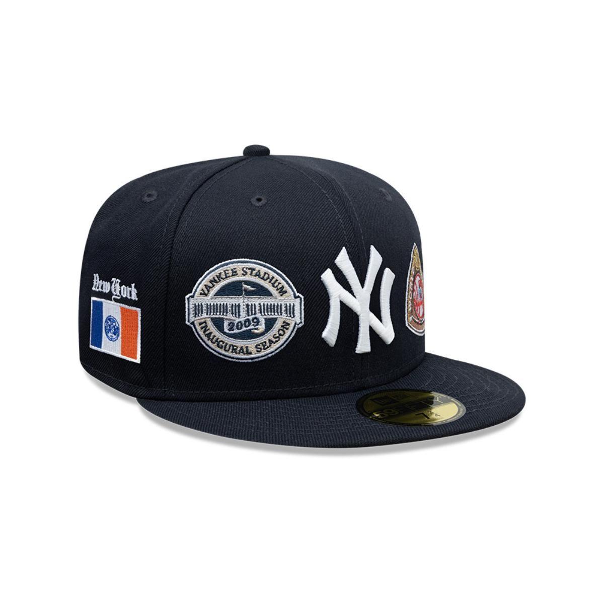 Gorra 59Fifty New York Yankees MLB Many Patch Navy - 14391634-0
