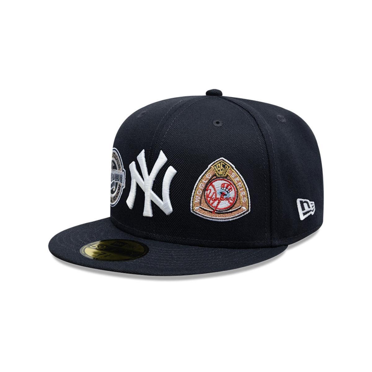 Gorra 59Fifty New York Yankees MLB Many Patch Navy - 14391634-1
