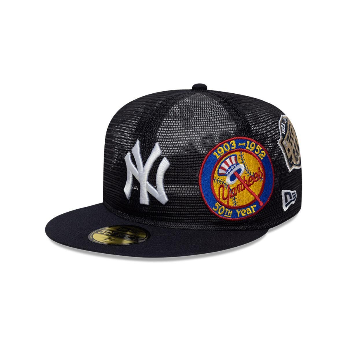 Gorra 59Fifty New York Yankees Aop Mesh Azul - 60667362-0
