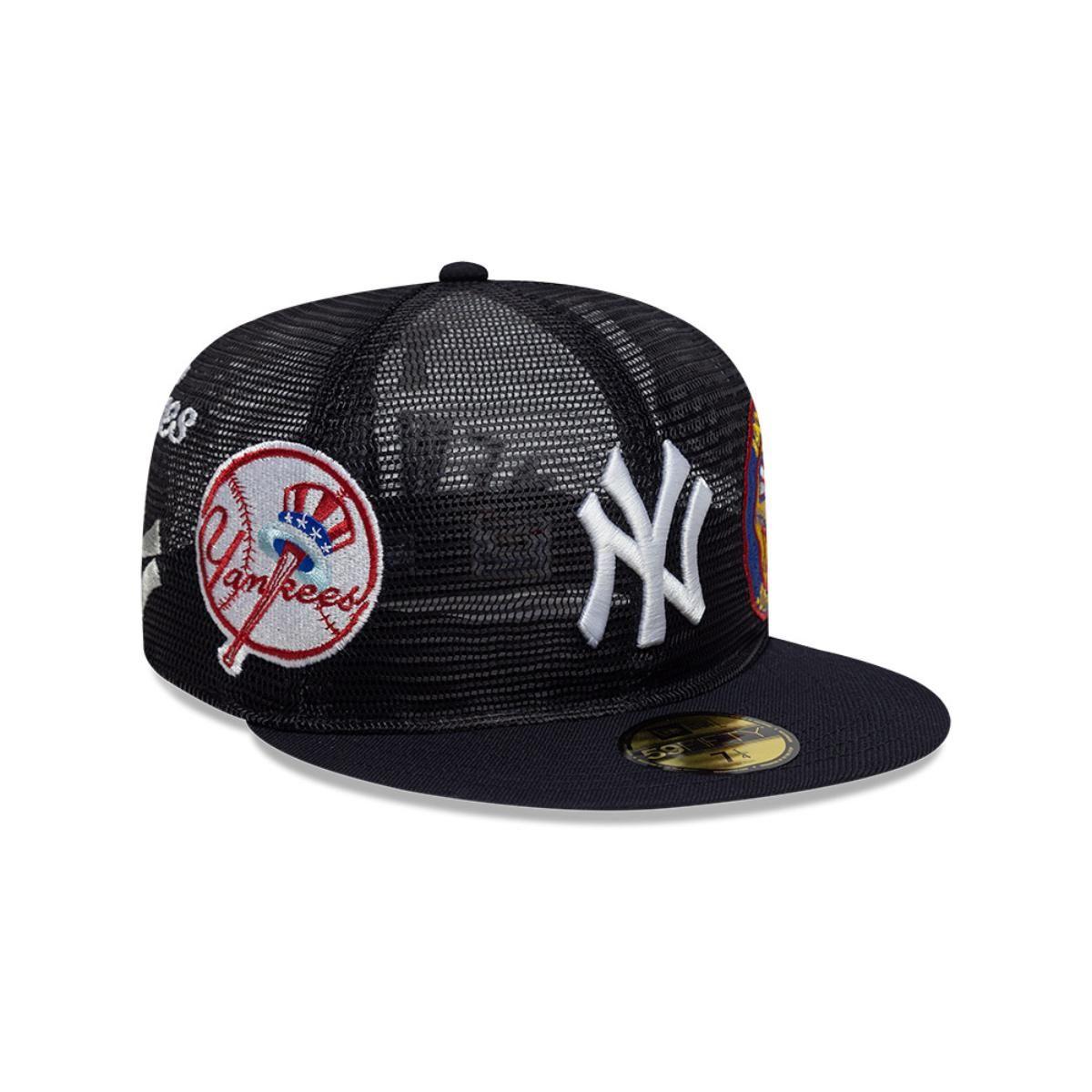 Gorra 59Fifty New York Yankees Aop Mesh Azul - 60667362-1
