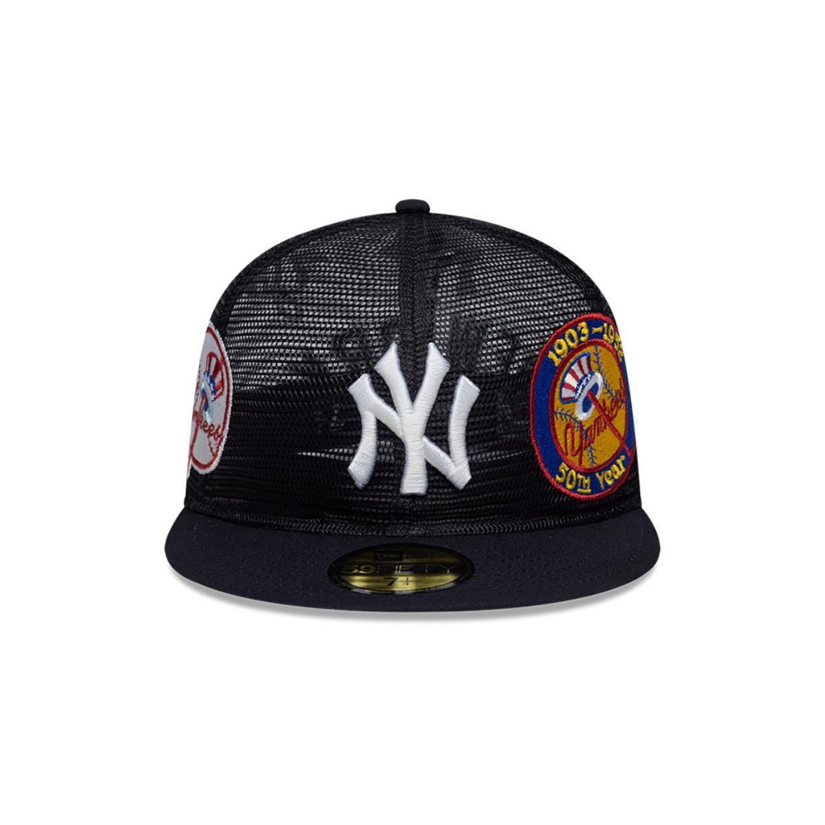 Gorra 59Fifty New York Yankees Aop Mesh Azul - 60667362-2