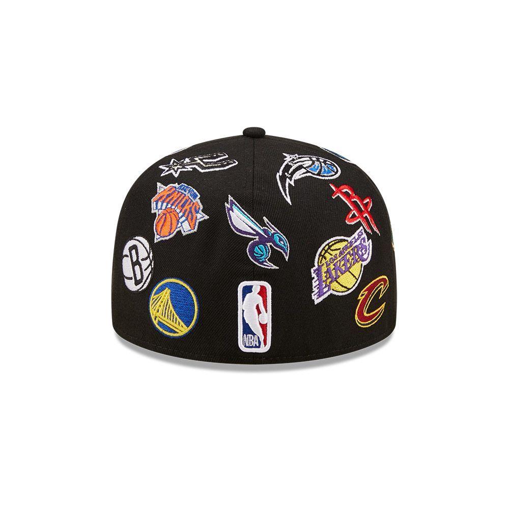 Jockey NBA all Over NBA 59Fifty Black - 60285213-3