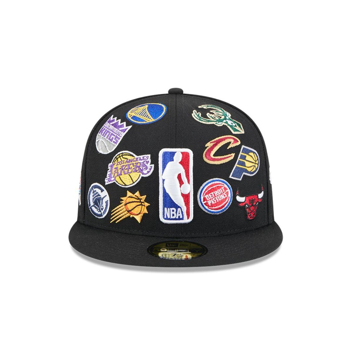 Gorra 59Fifty Multilogo NBA All Star Game Black - 60652374-2