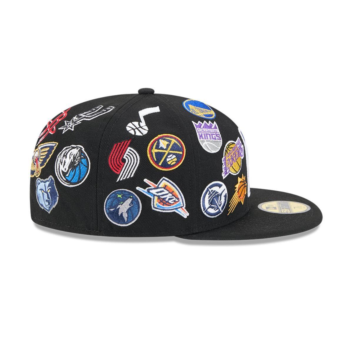 Gorra 59Fifty Multilogo NBA All Star Game Black - 60652374-3